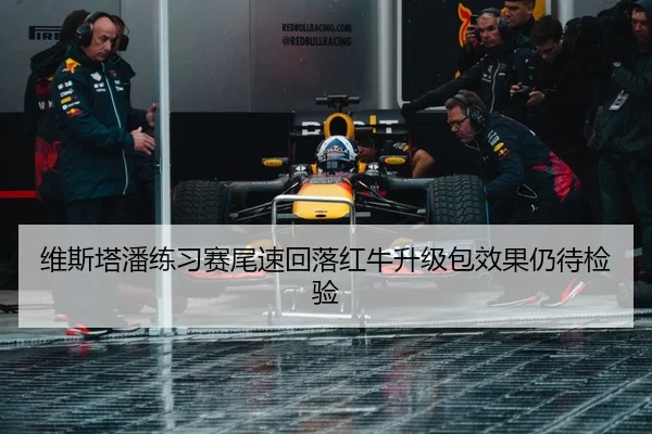 维斯塔潘练习赛尾速回落红牛升级包效果仍待检验